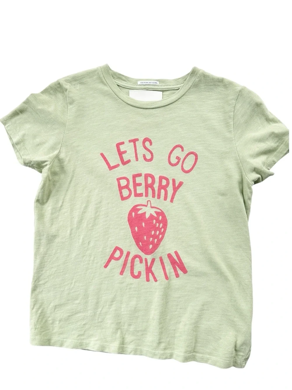 MOTHER • The Lil Sinful Tee, Berry Pickin - Picture 2 of 9